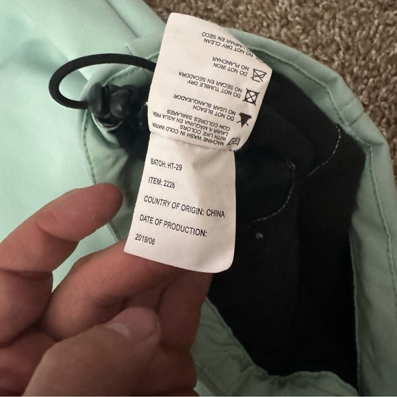 Iceburg Women’s Ice‎ Blue Softshell Winter Rain Jacket Size Large - Picture 5 of 10